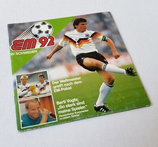 duplo+hanuta Sticker - Sammelbilderalbum - Fussball EM Schweden 1992 - komplett