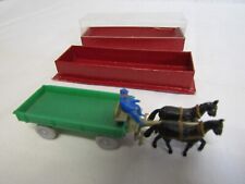 Pferdegespann Kurt Haufe Kamenz OVP 1:87 H0 DDR Modellauto