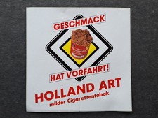 Alter Werbe Aufkleber HOLLAND