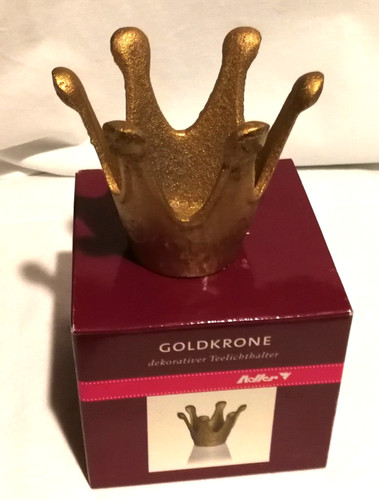 Goldkrone teelichthalter adler - goldkrone,