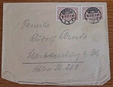 Brief Eisenach 1922 Berlin