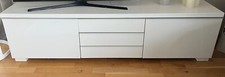 Sideboard weiß hochglanz - weiß,