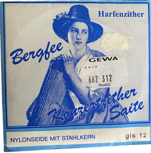 Bergfee harfenzither saite - bergfee, harfenzither-saite
