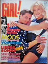 BRAVO GIRL 15 - 4.7. 1990 Poster >Zurück in die Zukunft< Richard Gere Kim Wilde