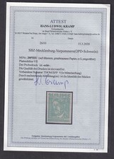 SBZ., MVP., Mi.-Nr. 20 P III U