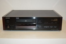 Sony CDP-X777ES CD-Player schwarz inklusive Fernbedienung Holzseiten 