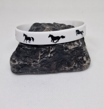 Pferde armband aus silkon - pferde,