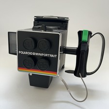 POLAROID Miniportrait Kamera, Sofortbildkamera Modell 452 auch für 4x5 UNGEPRÜFT