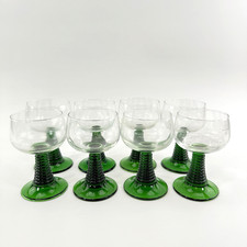 Vintage Weingläser Set | 8x