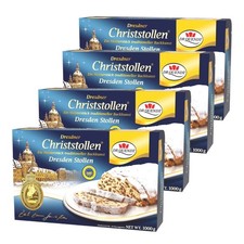 Dr. Quendt Dresdner Christstollen Weihnachten 1000g (4er Pack)