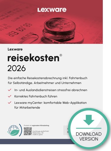 Lexware reisekosten basis 2026 - reisekosten,