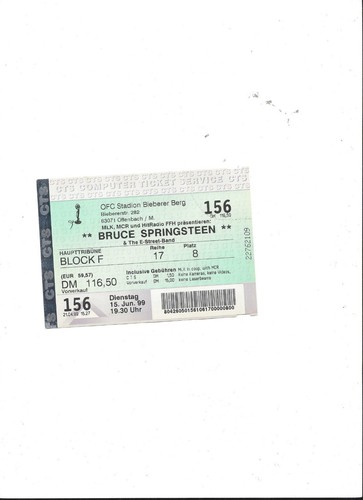 Sammler ticket bruce - sammler,