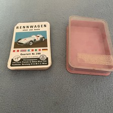 Spielkarten Quartett Rennwagen