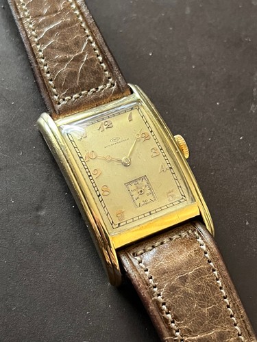 Iwc vintage art deco 18k - vintage,
