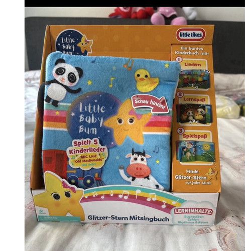 Little baby bum - little, glitzer-stern