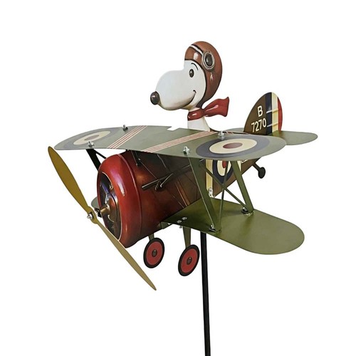 Flugzeug windspiel metall - windspiel,