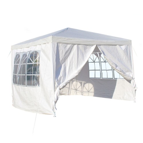 3x3m pavillon weiß abnehmbare - pavillon,