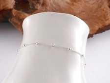 Armband 925 Sterling Silber Kugeln Kugelarmband Karabiner Boxkette NEU