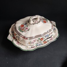 Servierterrine mit Fuß Typ II Spode Chinese Rose