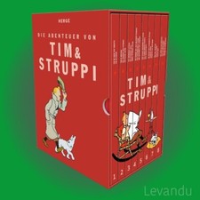 TIM UND STRUPPI GESAMTAUSGABE | HERGÉ | Alle Comics im Schuber - Kompaktschuber