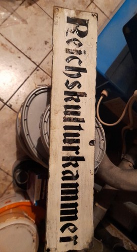 Schild reichskulturkammer - ,