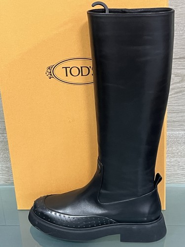 Tod stiefel leder 38 5 - stiefel, gr.
