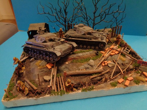 Panzer modell gebaut - 1:35,