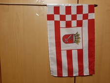 Bremen-Fahne mit  Landeswappen 