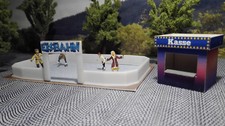Eislaufbahn mit kasse - eislaufbahn,
