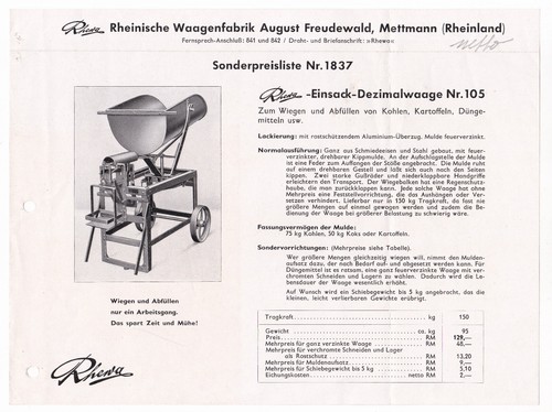 Sonderpreisliste rhewa - sonderpreisliste,