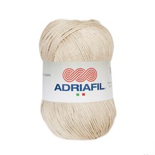 Adriafil Memphis ägyptische Baumwolle (mercerisiert) Großknäuel 12 vanille