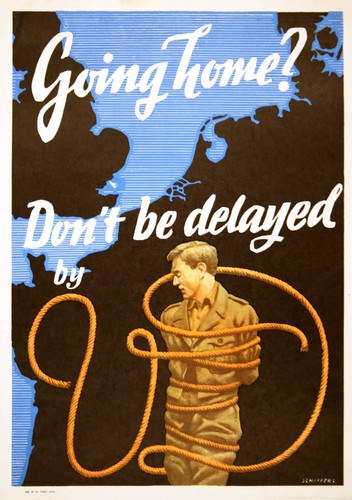 Original vintage wwii poster - original,