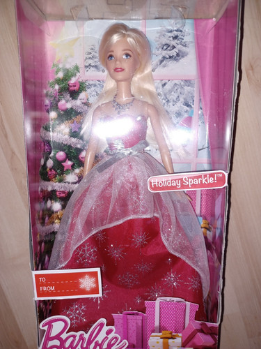 Barbie puppe holiday sparkle - barbie,