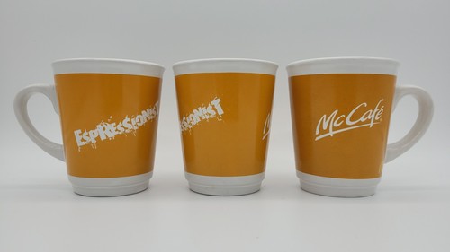 Mcdonalds mccafe becher - 3x,