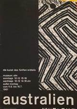 Plakat von Almir Mavignier: australien / 1961 / Museum ulm / Original