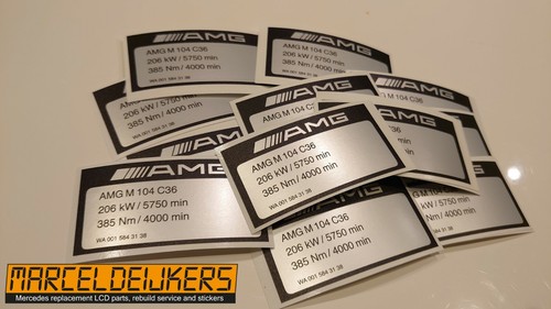 Mercedes aufkleber amg c36 - amg,