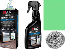 Extrem BBQ Profi Grillreiniger Set Ecolabel MicroVliestuch Edelstahl Stahlwolle