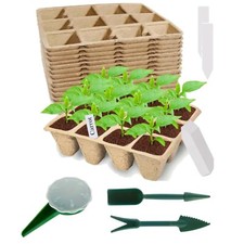 4,5x4,5x5cm Anzuchttöpfe Anzucht Aussaattöpfe Ziehtöpfe Pikierplatten Multittopf