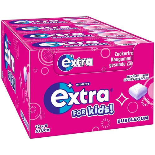 Extra for kids bubblegum - extra®,