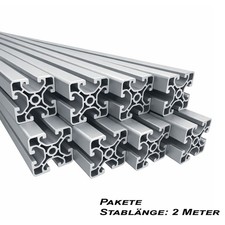 Alu Profil 40x40 mm Nut 8 |