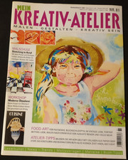 Zeitschrift Mein Kreativ Atelier Malen -Gestalten - Kreativ sein Nr. 81/2016