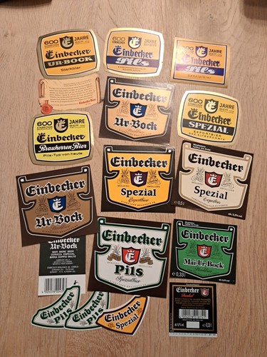 Bieretiketten einbecker - ☆☆bieretiketten,