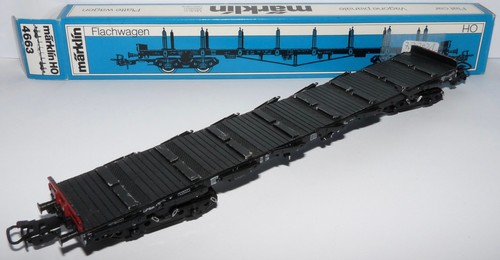 Märklin 4663 flachwagen - h0,