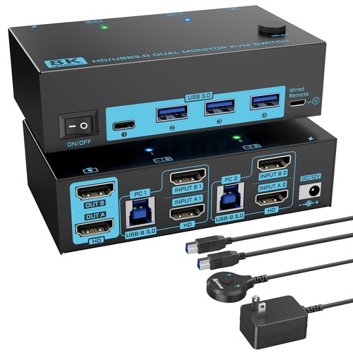 Hdmi kvm switch 2 - kvm,