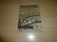 Progress Filmillustrierte 63 / 54 Moselfahrt aus Liebeskummer - 50s Programmheft