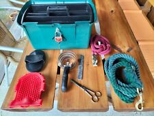 Putzbox mit Inhalt gebraucht für Pferde 