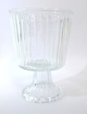 Glaskelch geriffelt für Kerzen Teelicht oder andere Verwendung
