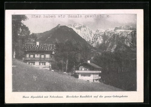 Berchtesgaden villenviertel - berchtesgaden,,
