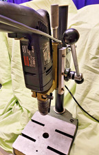 Tischbohrmaschine präziser  Proxxon Bohrständer mit Industriebohrmasch. u. Zub.