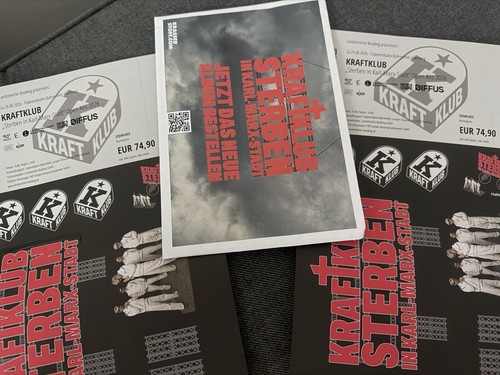Kraftklub ticket 08 2026 - 2x,